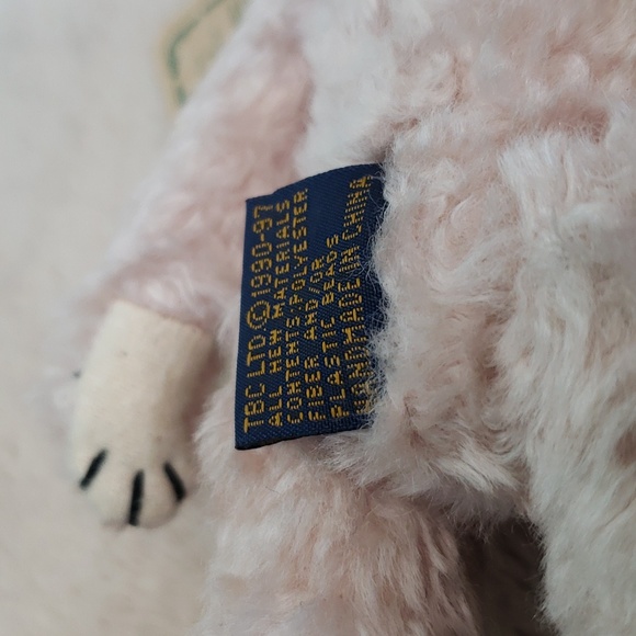 Alouetta de Grizetta •Boyds Bears & Friends•  Pink Velvet Rose Hat Ribbon, NWT - Picture 10 of 10